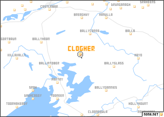 map of Clogher