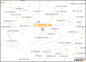 map of Clonaslee