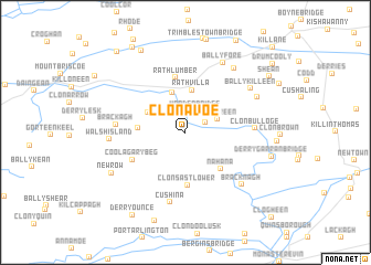 map of Clonavoe