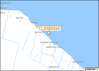 map of Clonbrook