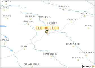 map of Clonmellon