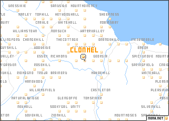 map of Clonmel