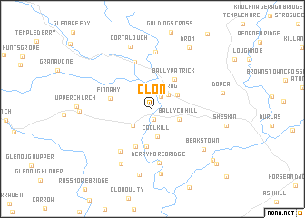 map of Clon