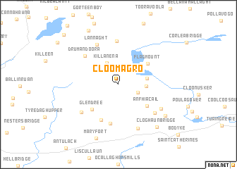 map of Cloomagro
