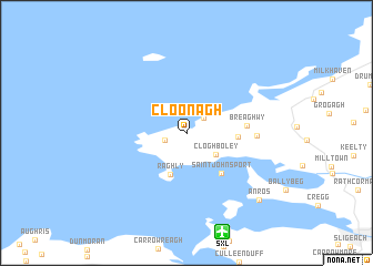 map of Cloonagh