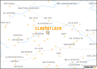 map of Cloonatleva