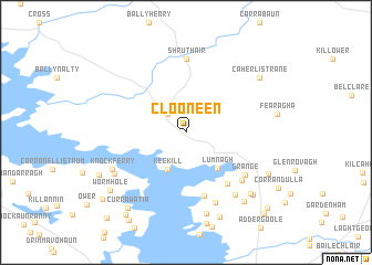 map of Clooneen