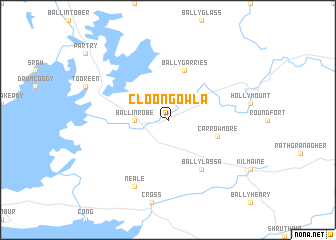 map of Cloongowla