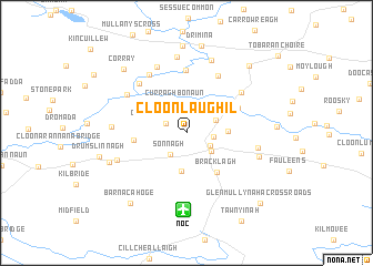 map of Cloonlaughil