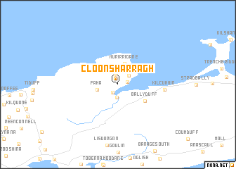 map of Cloonsharragh