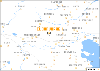 map of Cloonvoragh