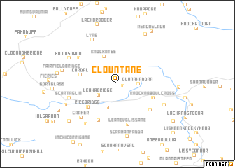 map of Clountane