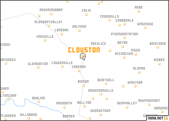 map of Clouston