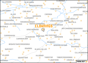 map of Clownings