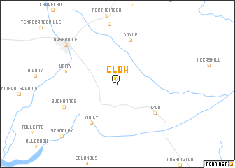 map of Clow