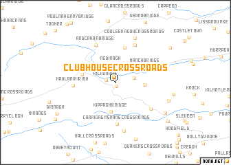 map of Clubhouse Cross Roads