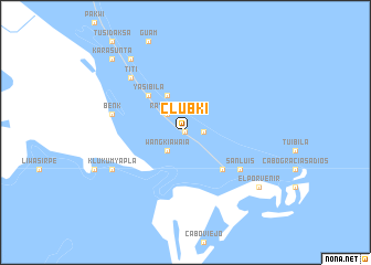 map of Clubkí