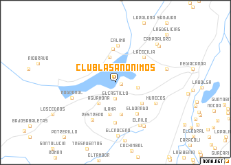 map of Club Las Anonimos