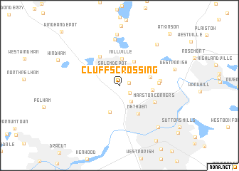 map of Cluffs Crossing