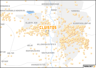 map of Cluistos