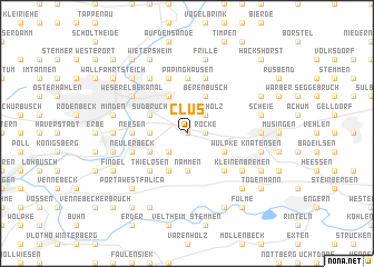 map of Clus