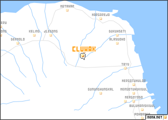 map of Cluwak