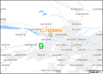 map of Clydebank