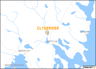 map of Clyde River