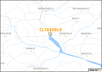 map of Clydevale