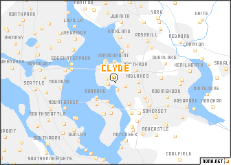 map of Clyde