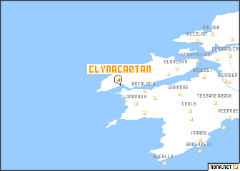 map of Clynacartan