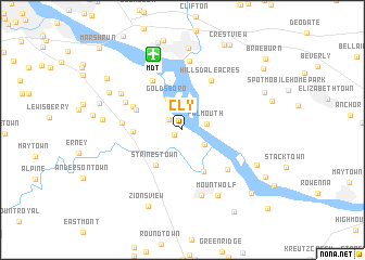 map of Cly