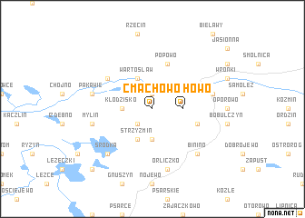 map of Cmachowo