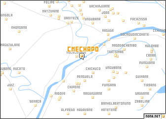 map of C. Mechapo