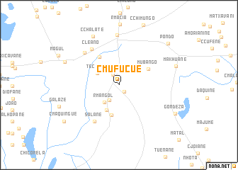 map of C. Mufúcué