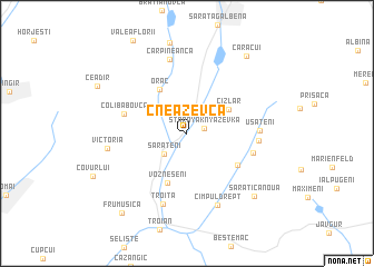 map of Cneazevca