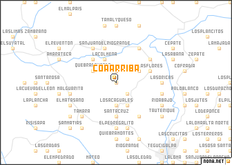 map of Coa Arriba