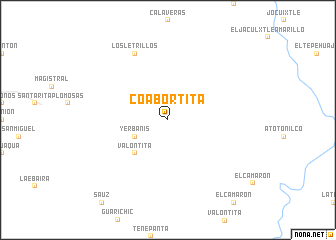 map of Coabortita