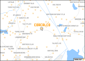 map of Coacalco