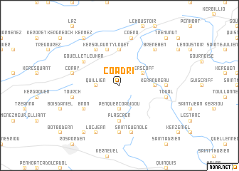 map of Coadri