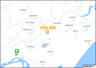 map of Coalane