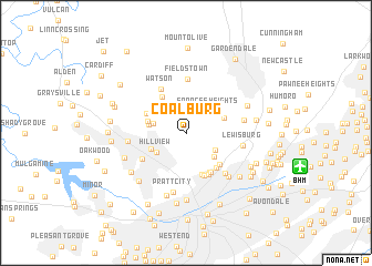 map of Coalburg