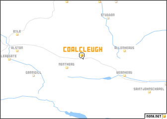 map of Coalcleugh