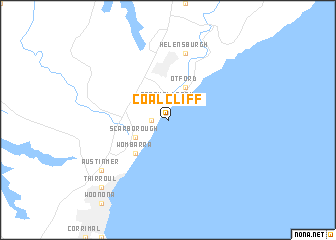 map of Coalcliff