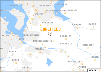 map of Coalfield