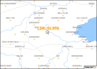 map of Coalisland