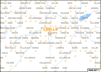 map of Coalla