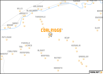 map of Coalridge