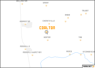 map of Coalton