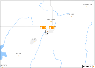 map of Coalton